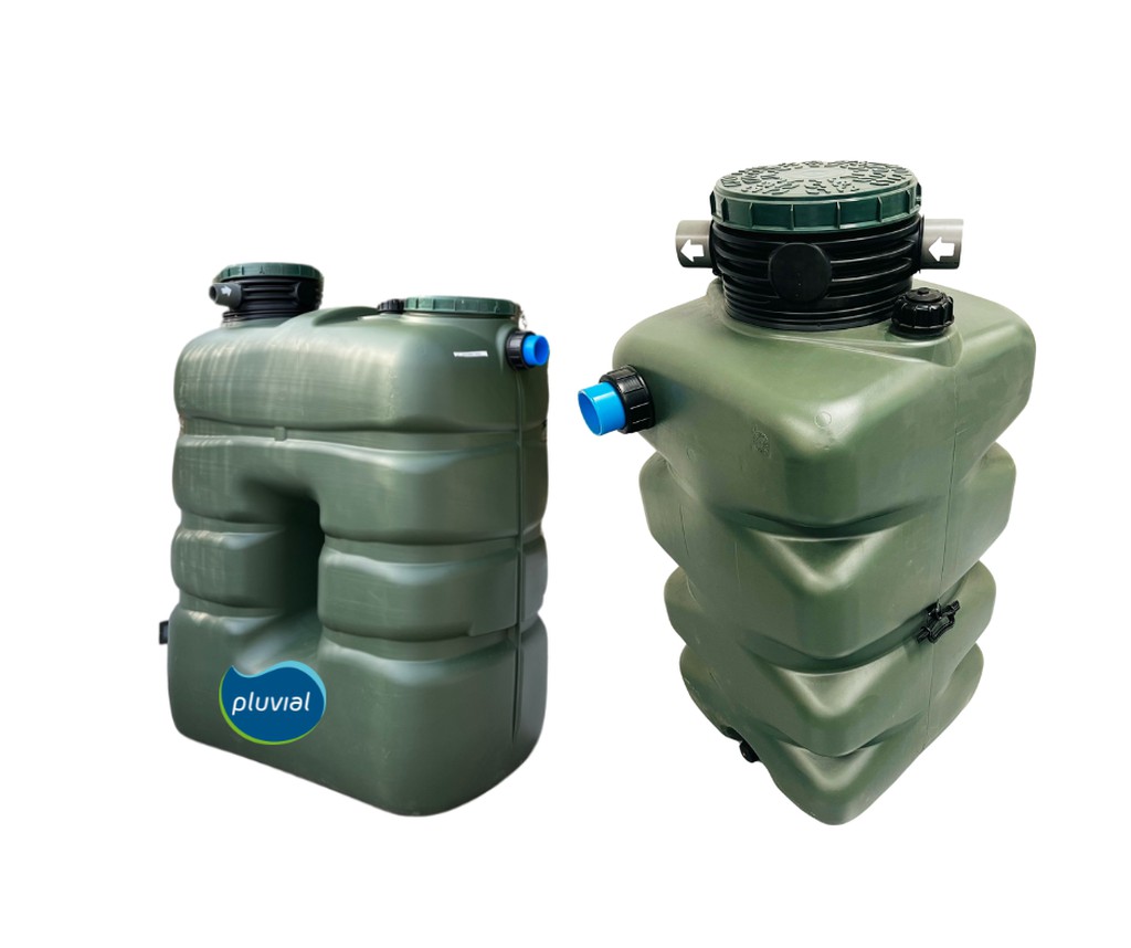 Depósito agua pluvial con filtros 3000 Litros — Pluvial