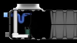 Depósito agua de lluvia soterrado 2500 Litros