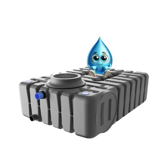 Depósito agua de lluvia soterrado 2500 Litros