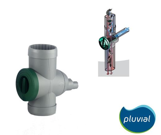 Depósito agua pluvial con filtro de 500 Litros